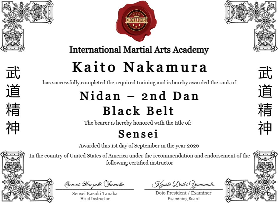 Certificate preview