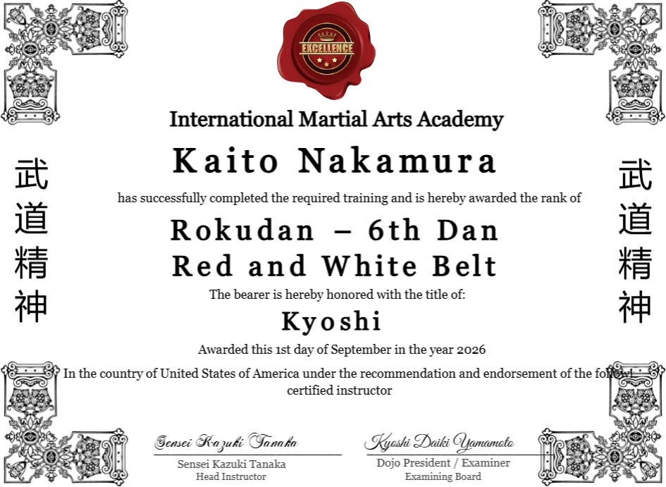 Certificate preview
