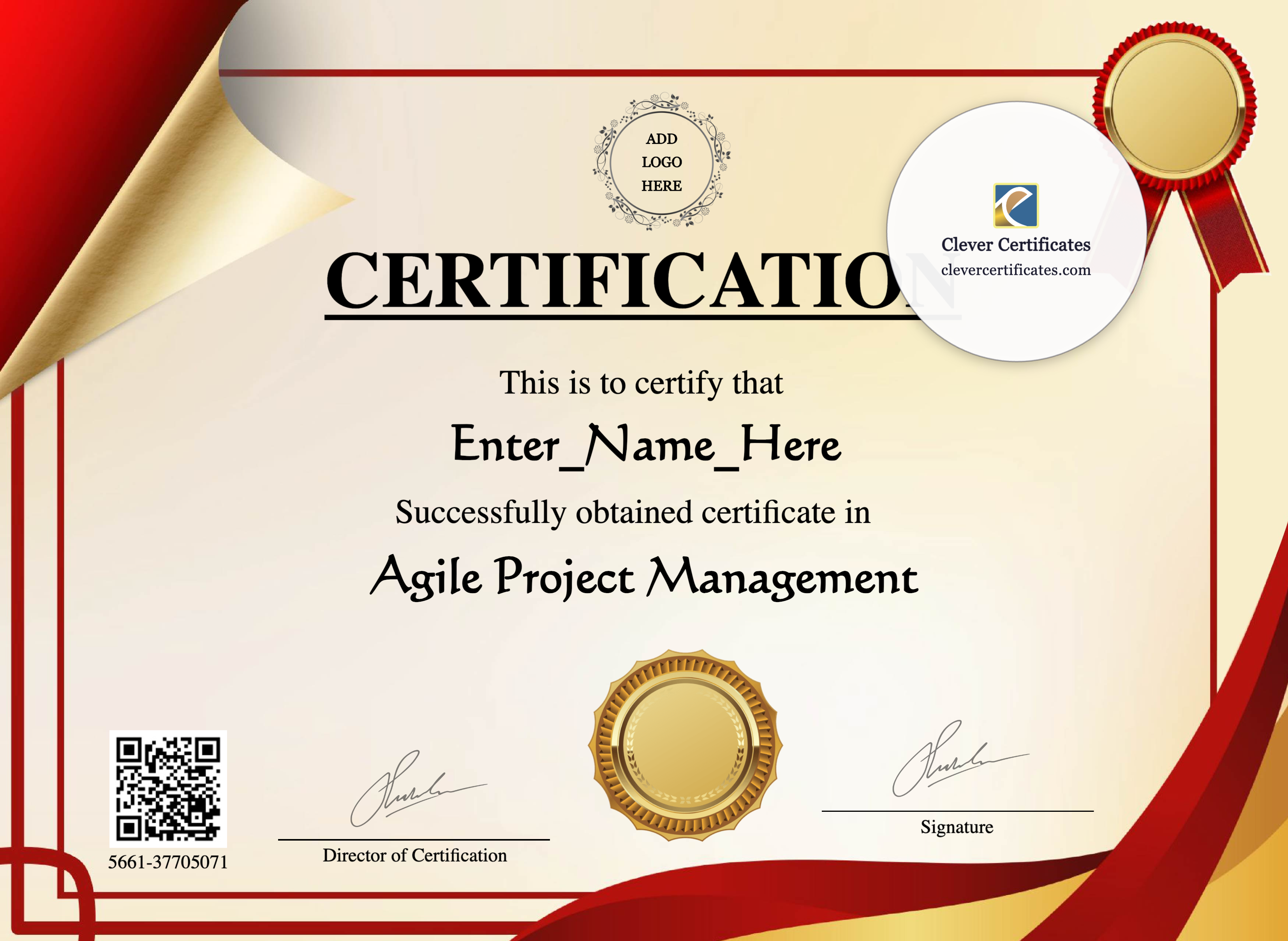 Certificate preview