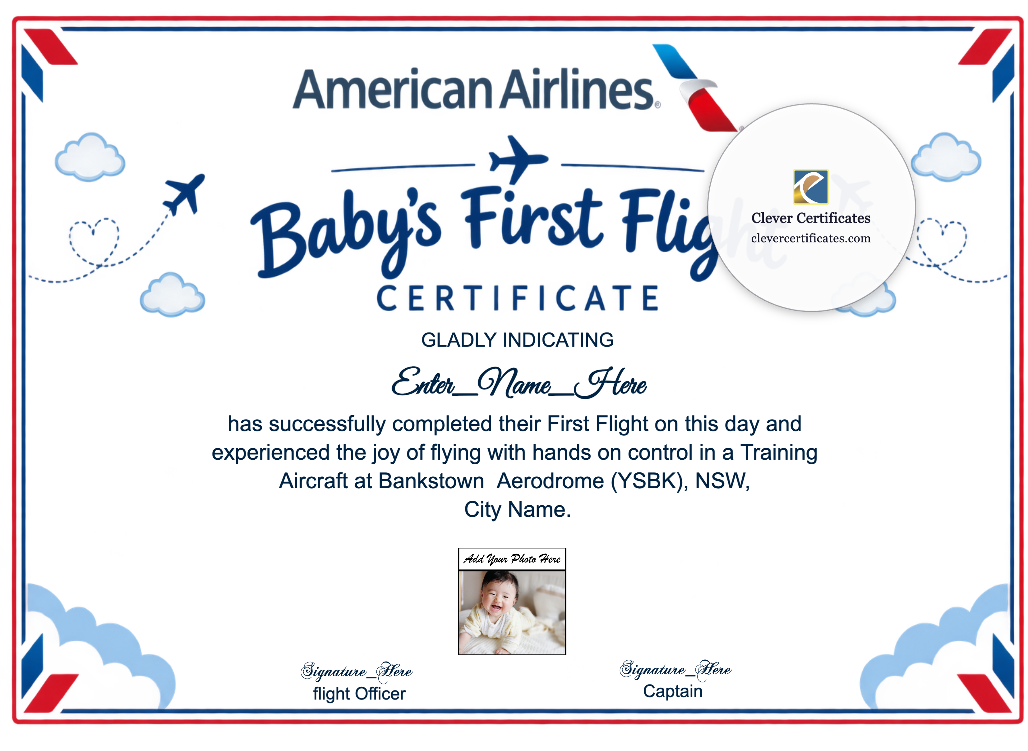 Certificate preview