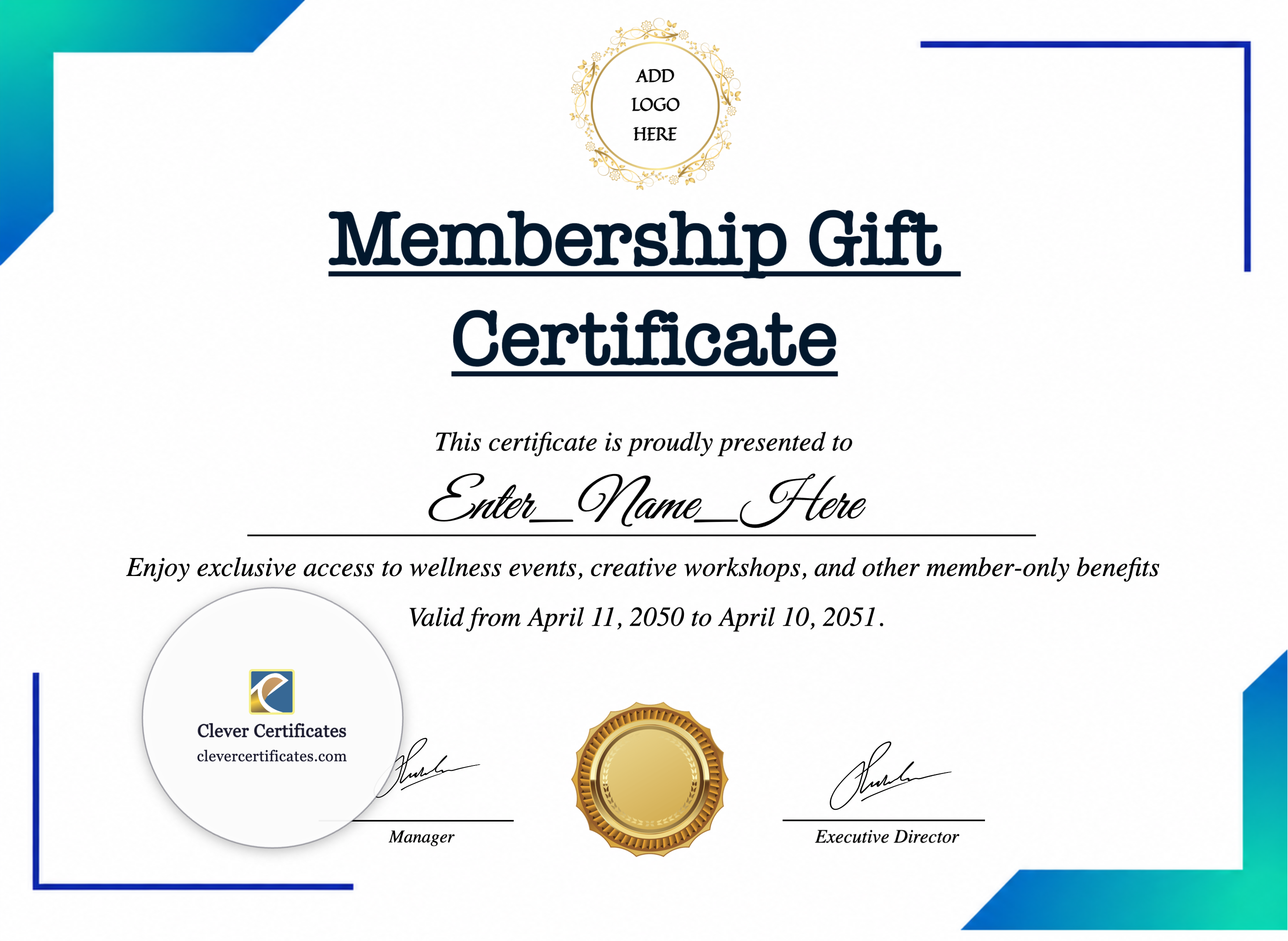 Certificate preview