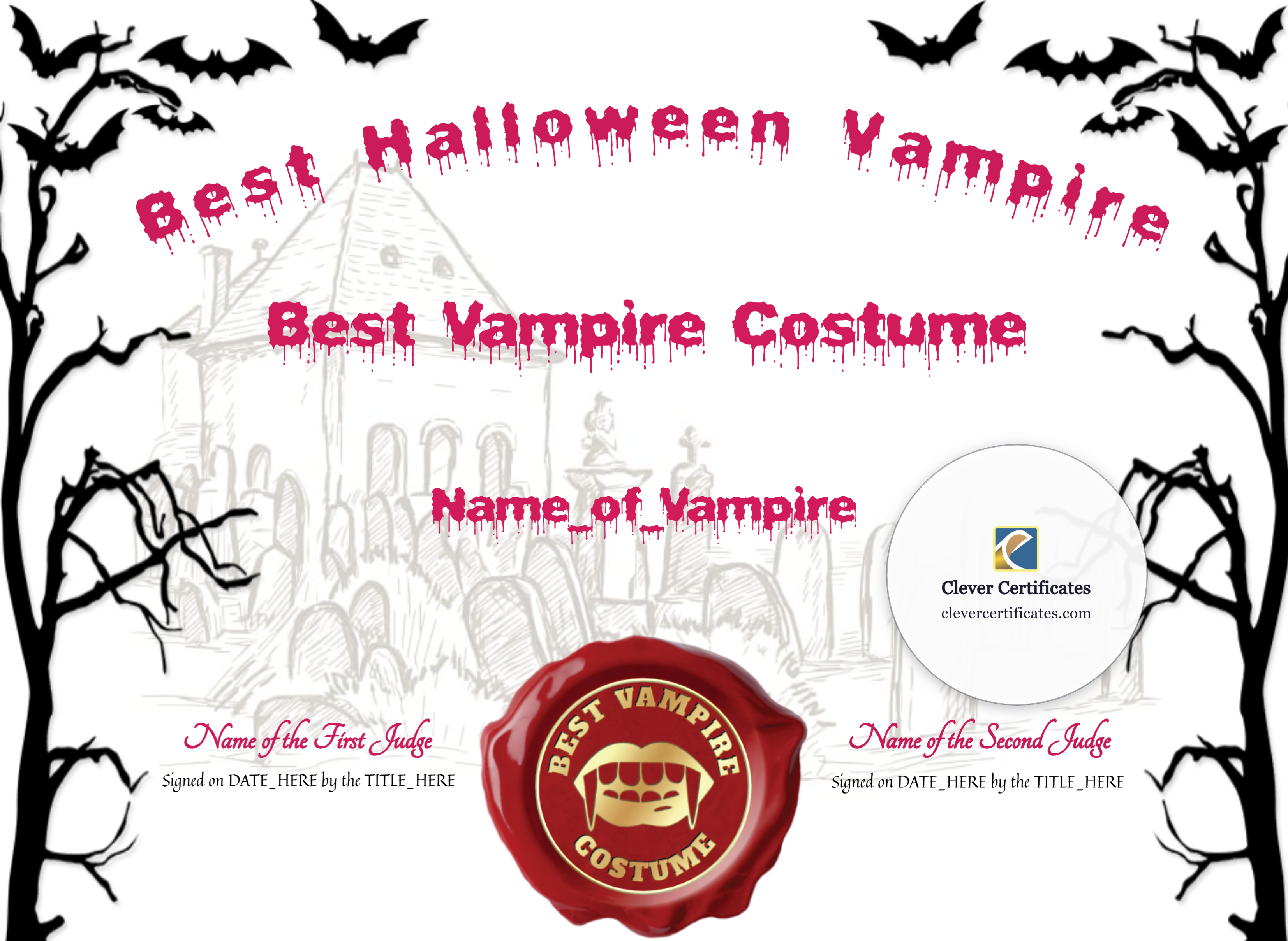 Certificate preview