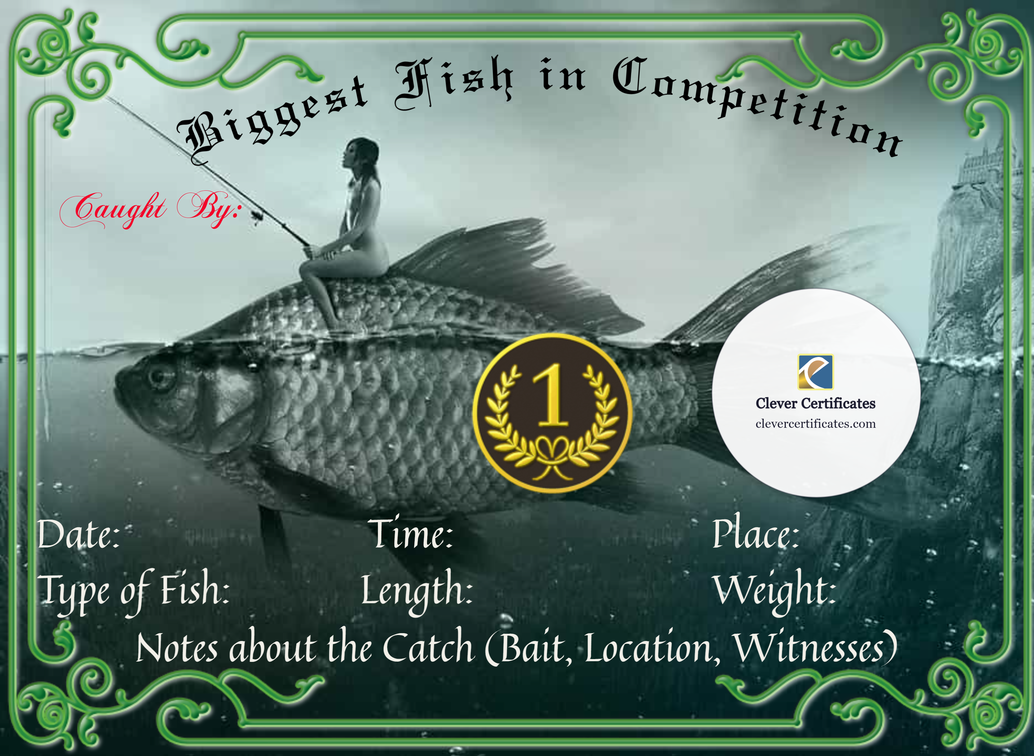 Certificate preview