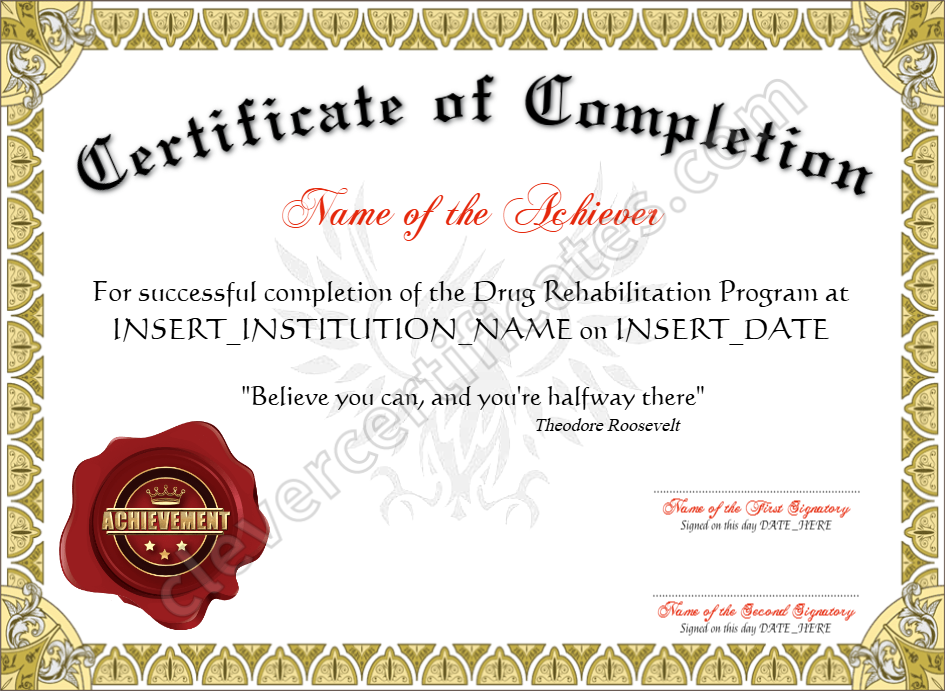 Certificate Of Completion