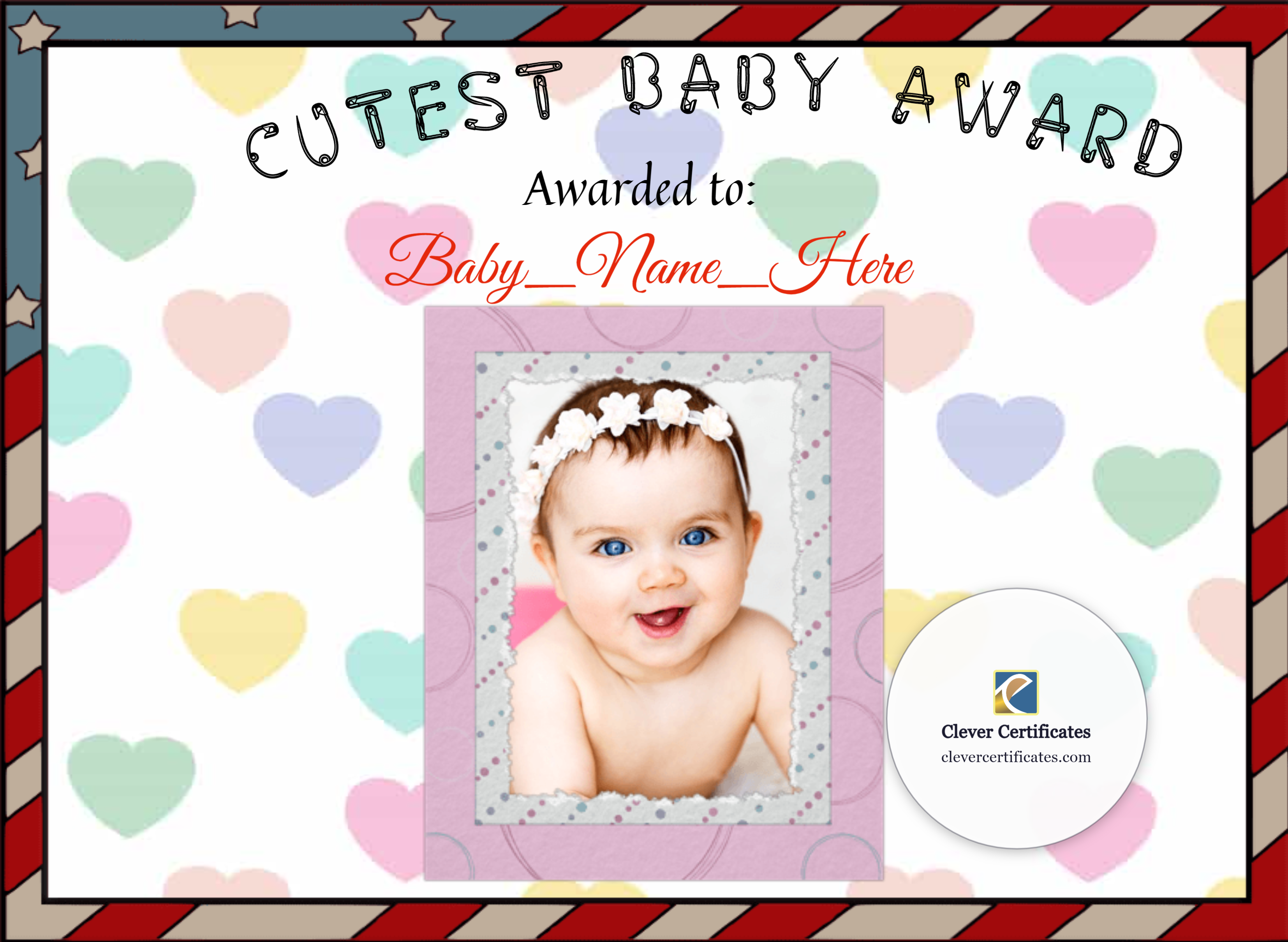 Certificate preview
