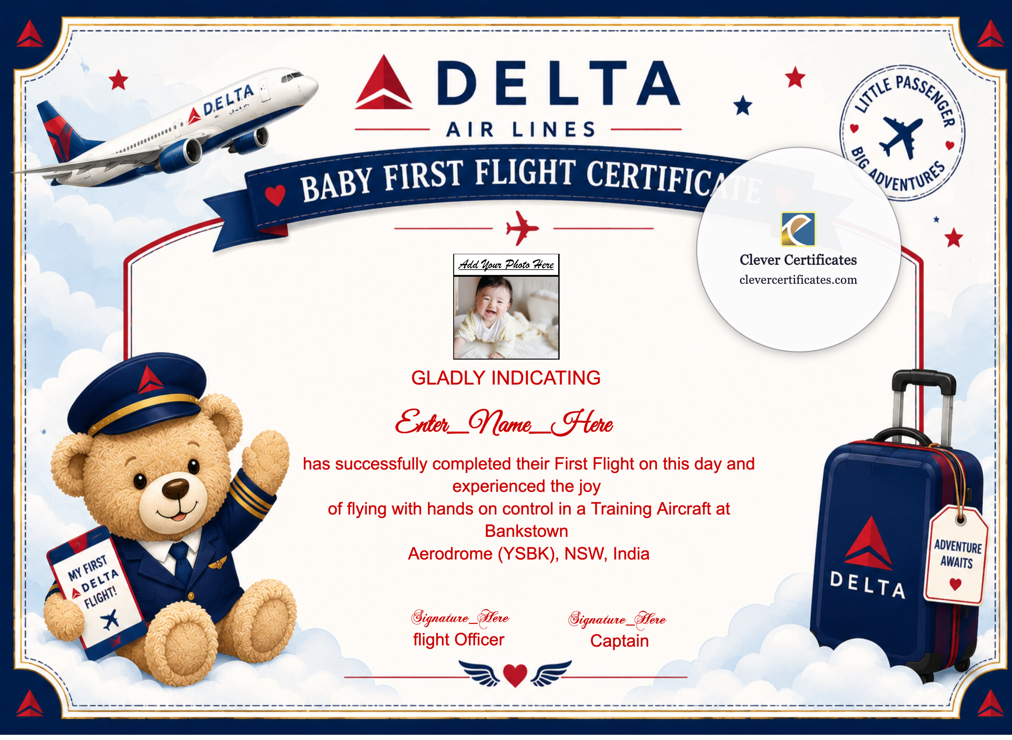 Certificate preview