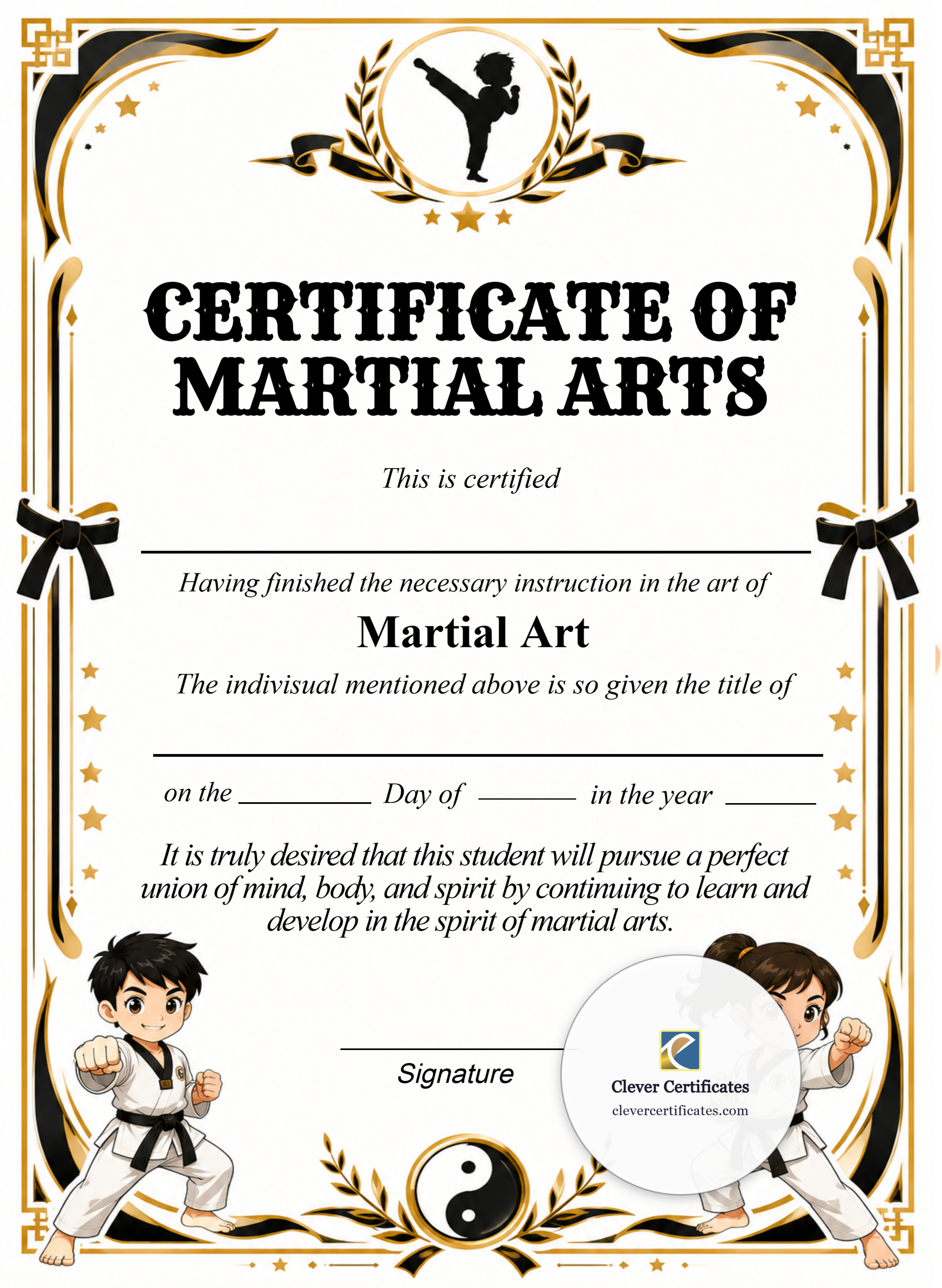 Certificate preview
