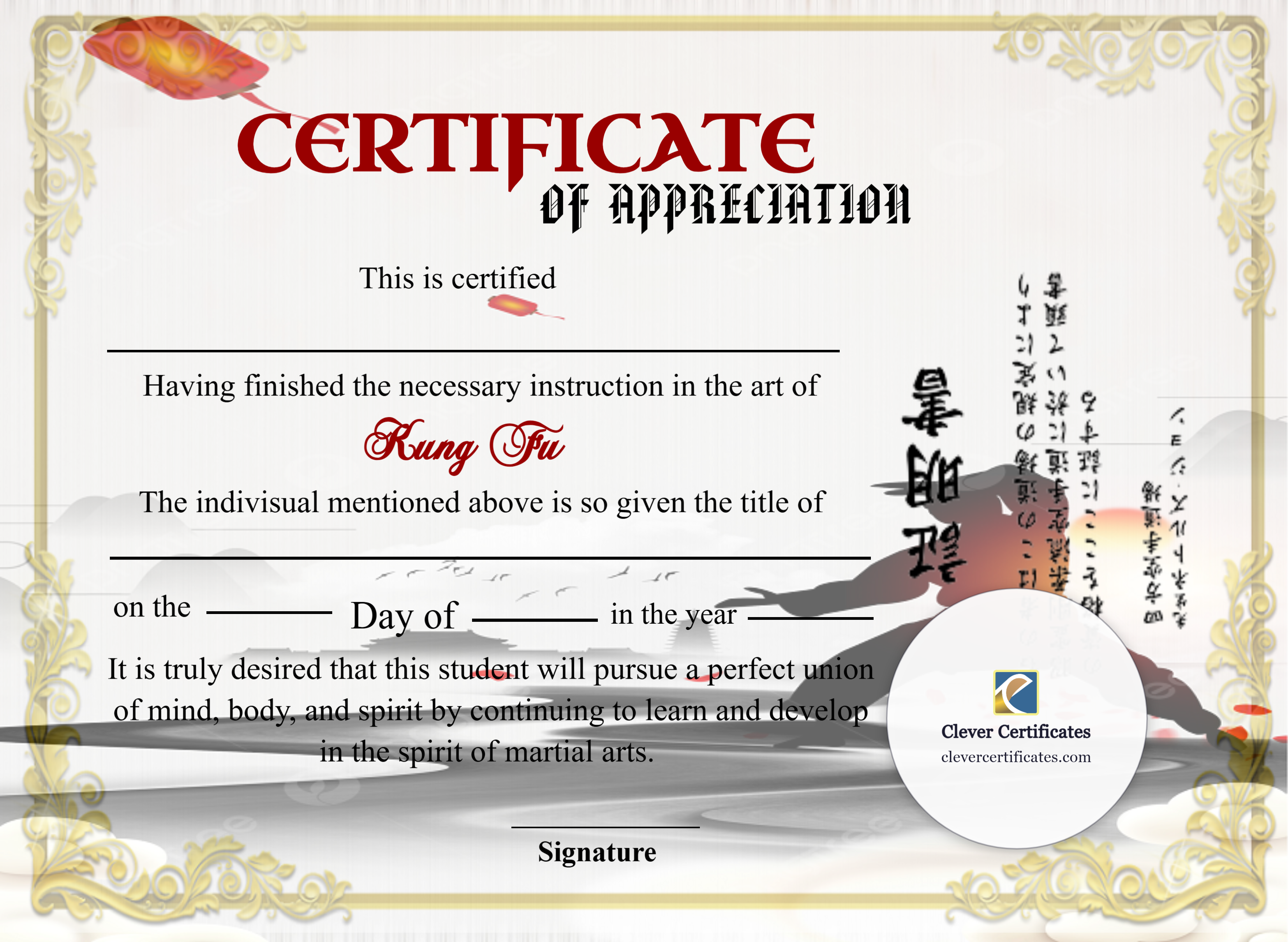 Certificate preview