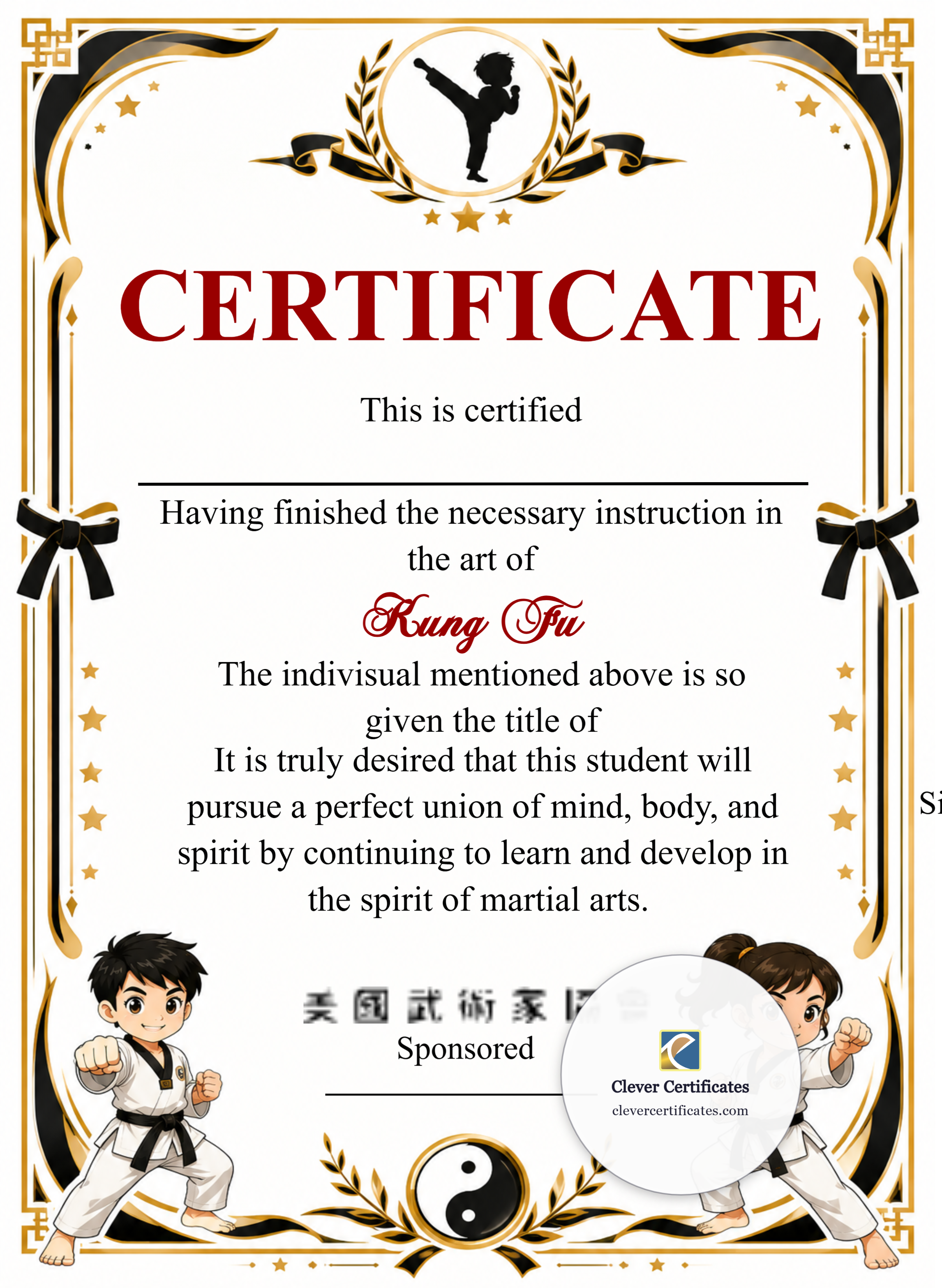 Certificate preview