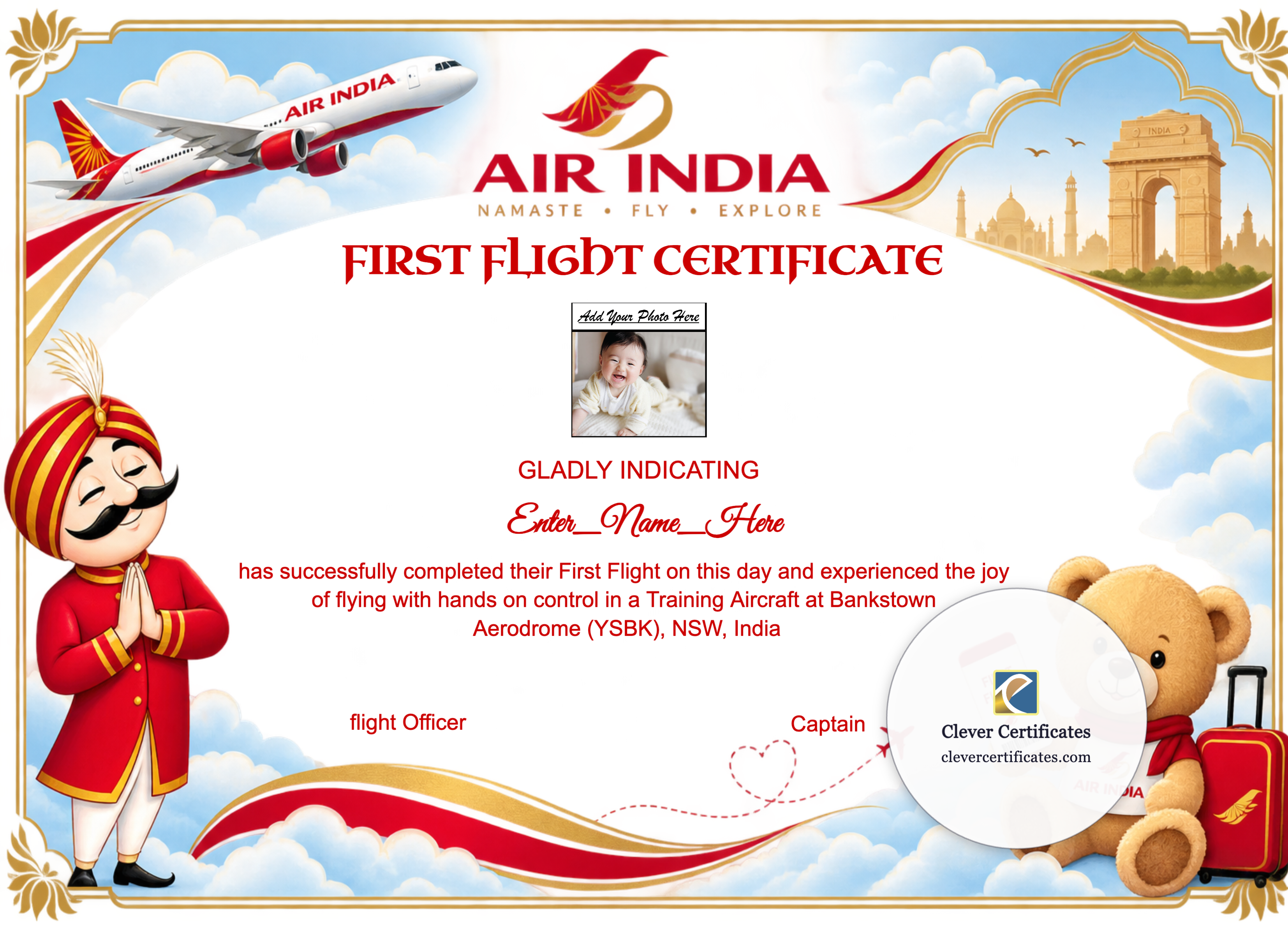 Certificate preview