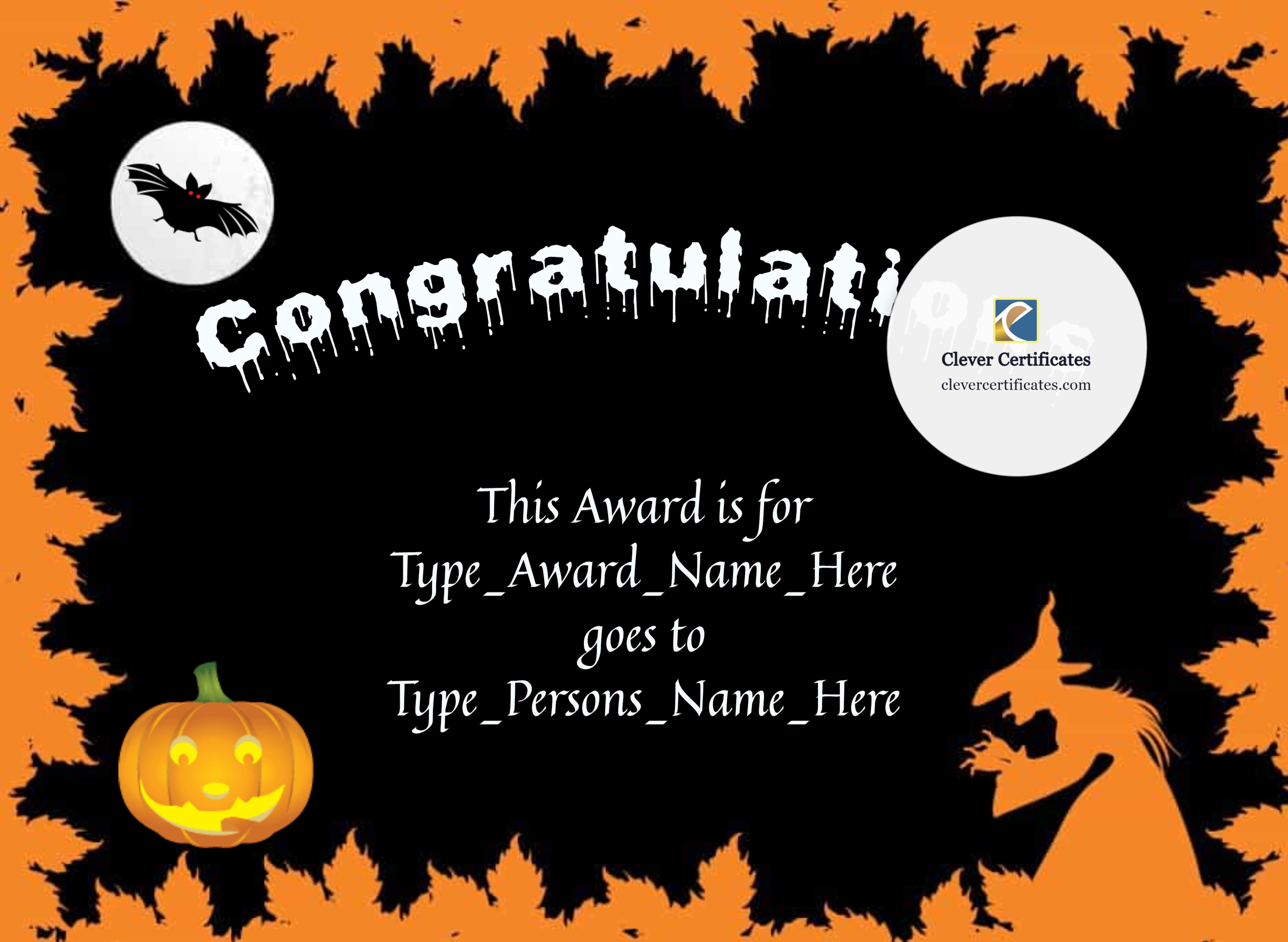 Certificate preview