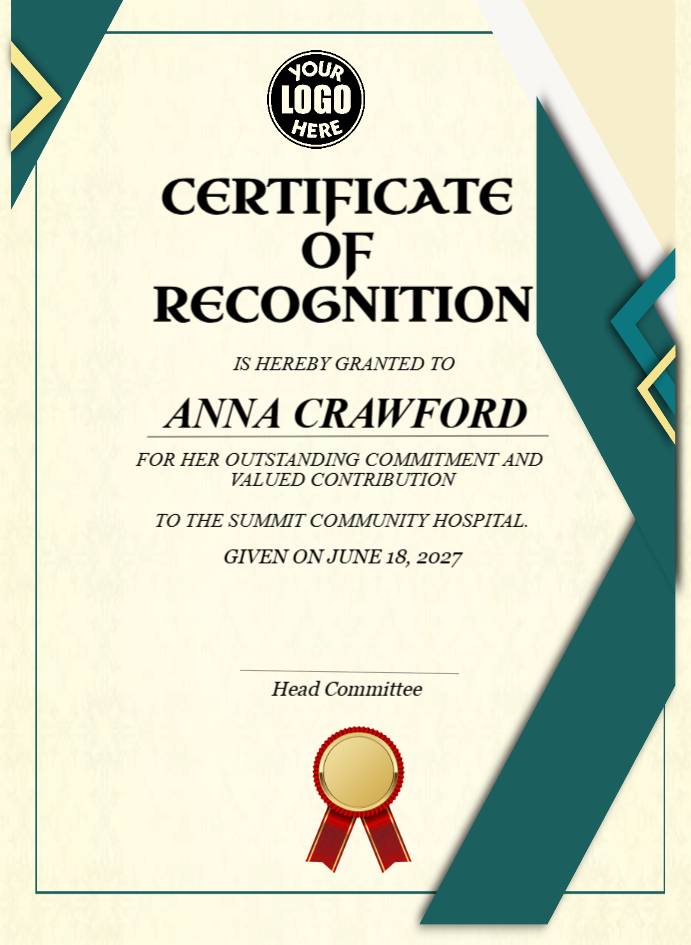 Certificate preview