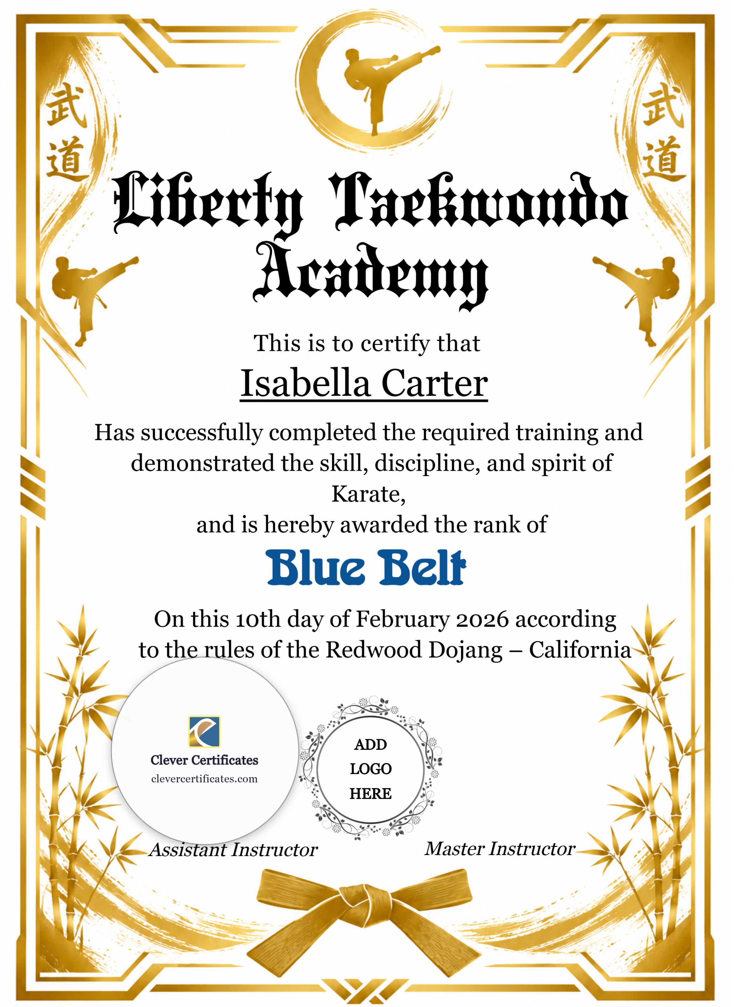 Certificate preview