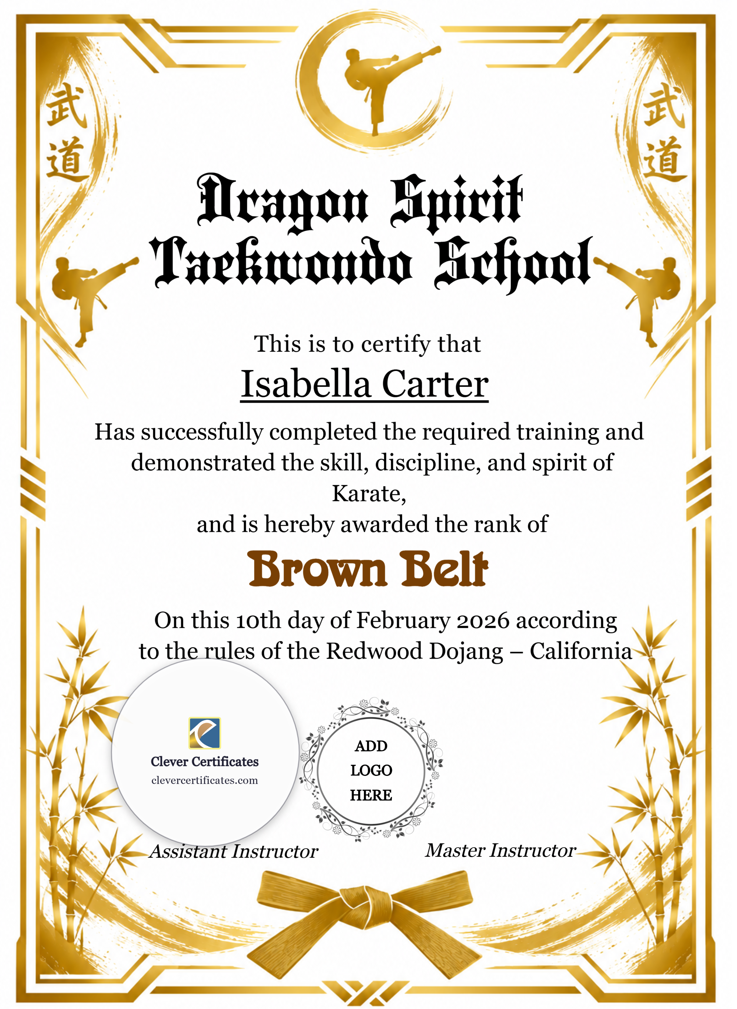 Certificate preview