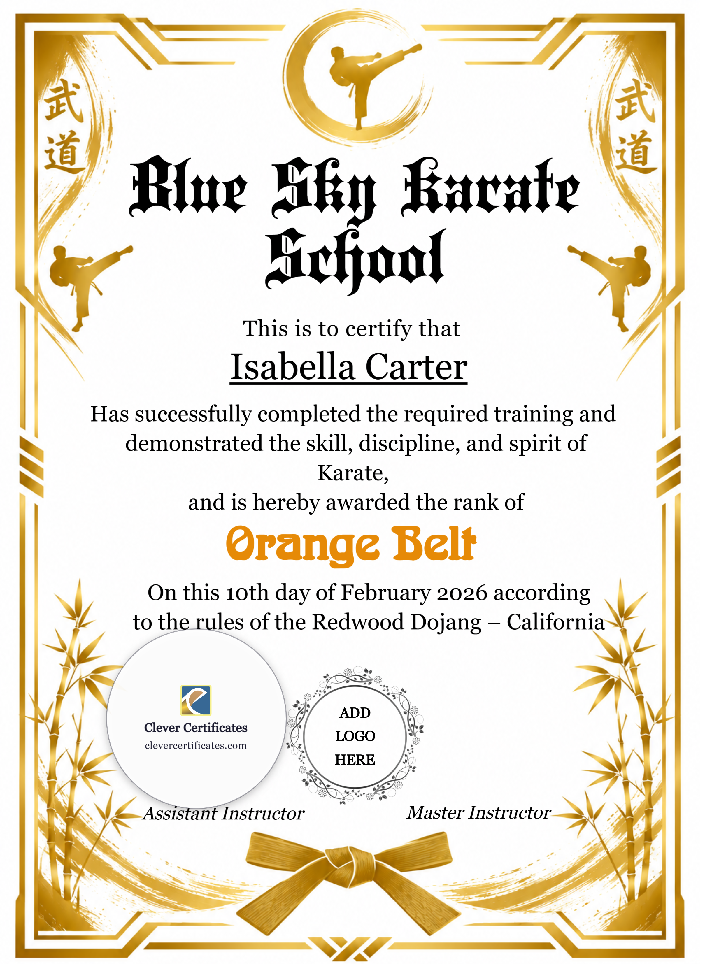 Certificate preview