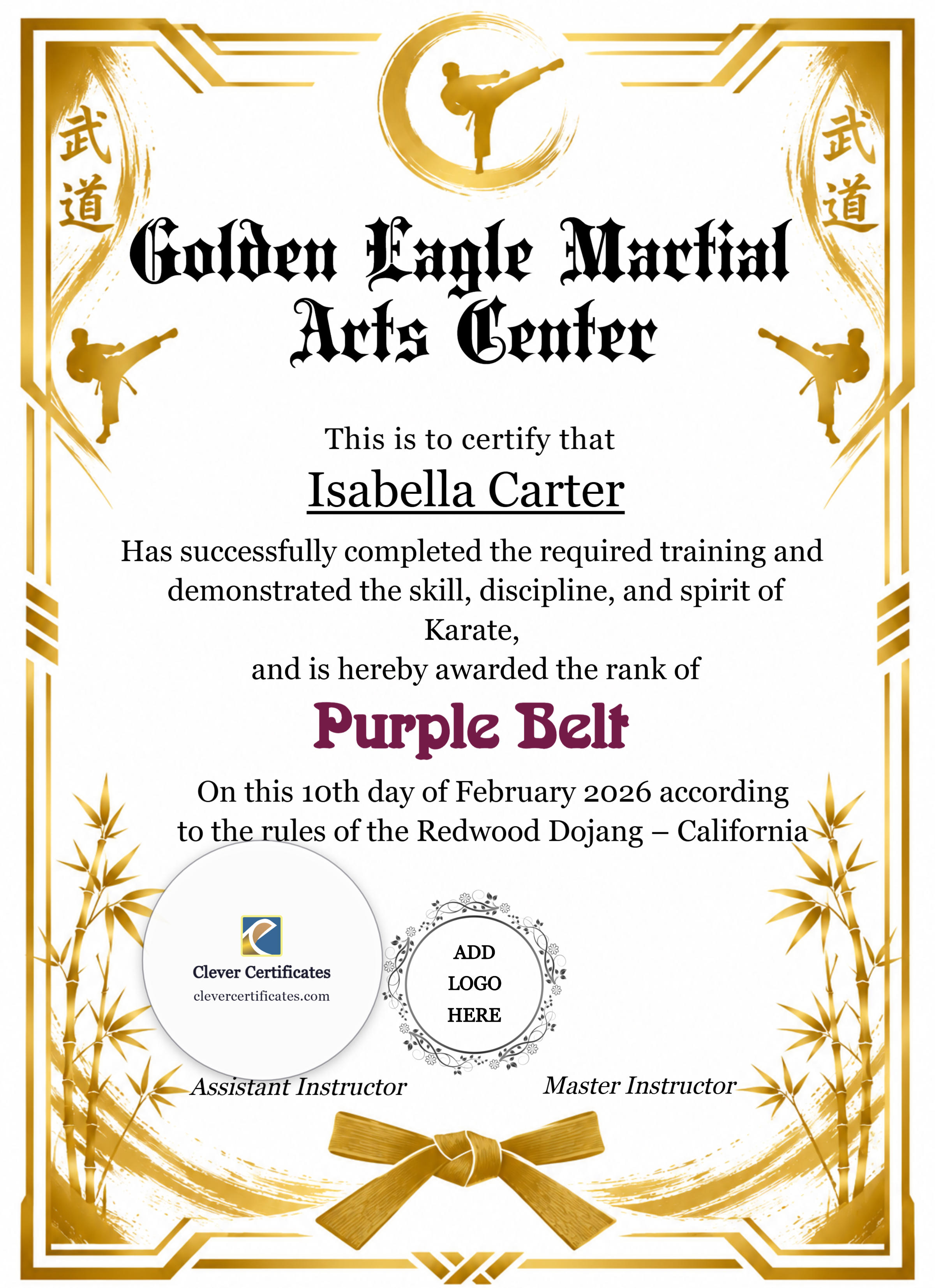 Certificate preview