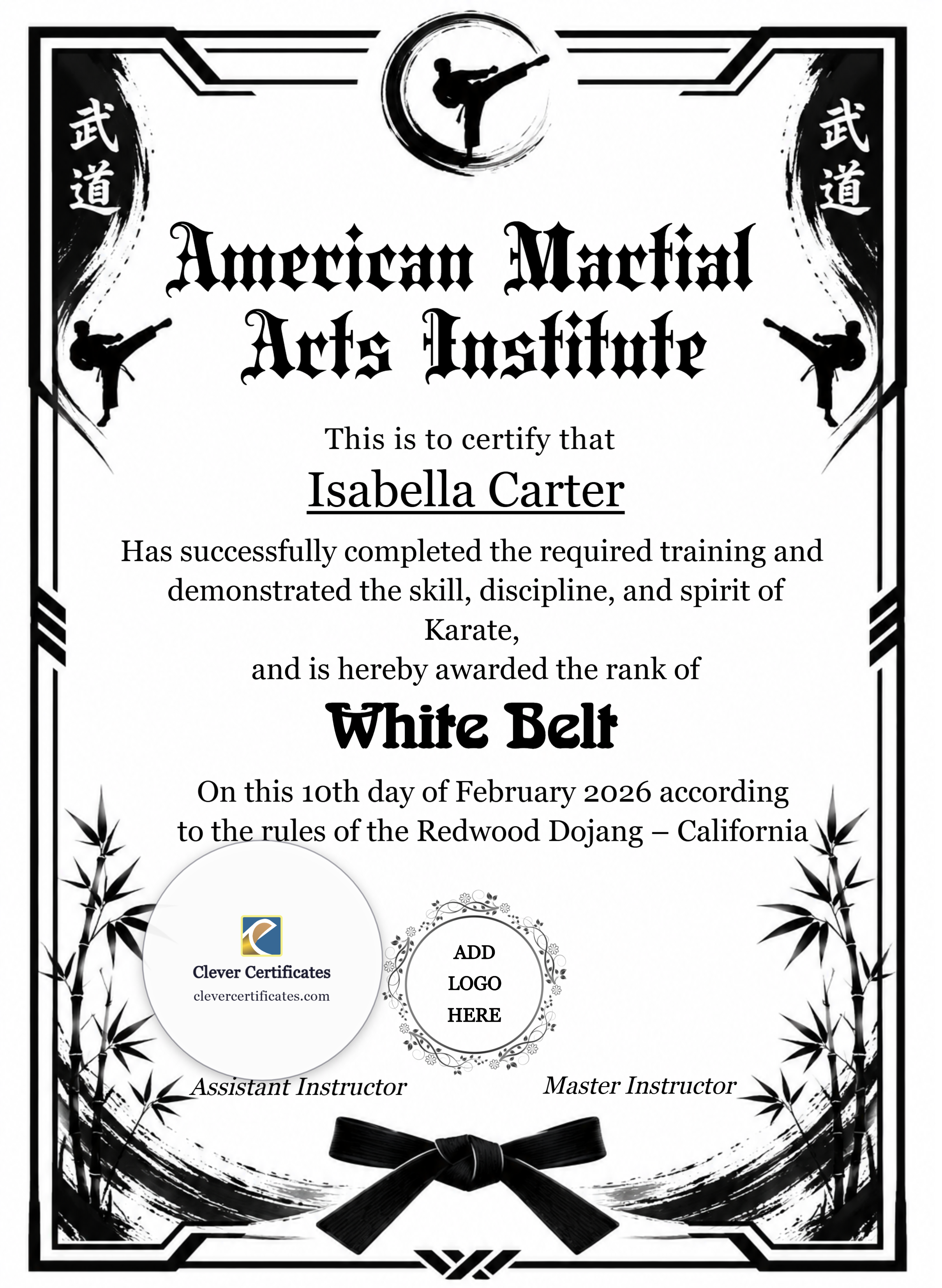 Certificate preview