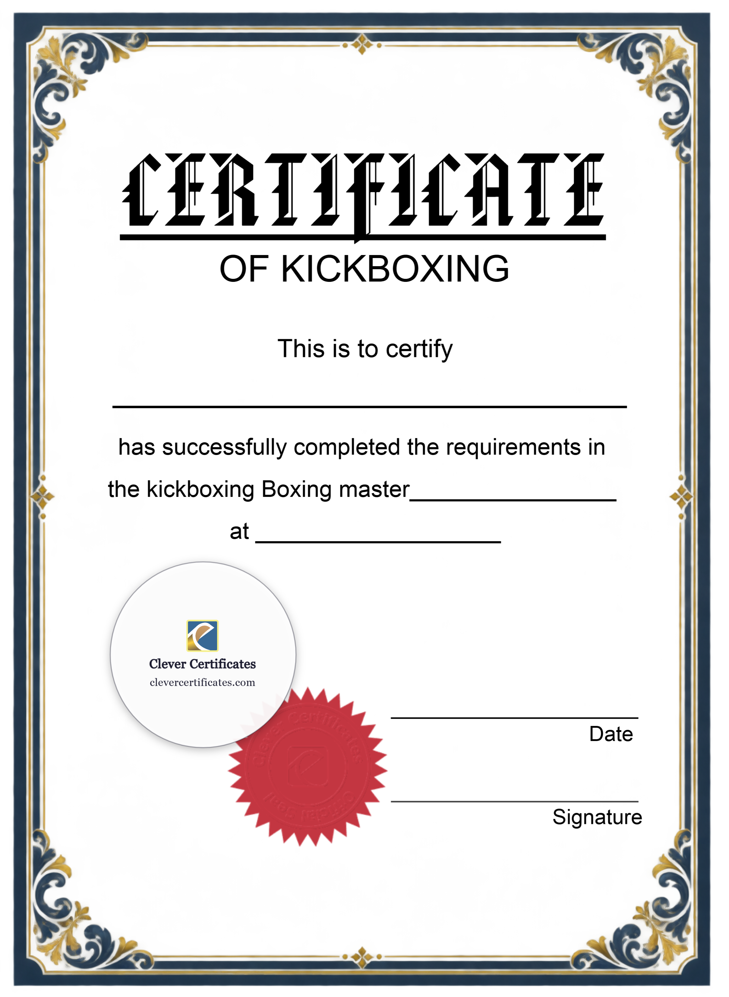 Certificate preview