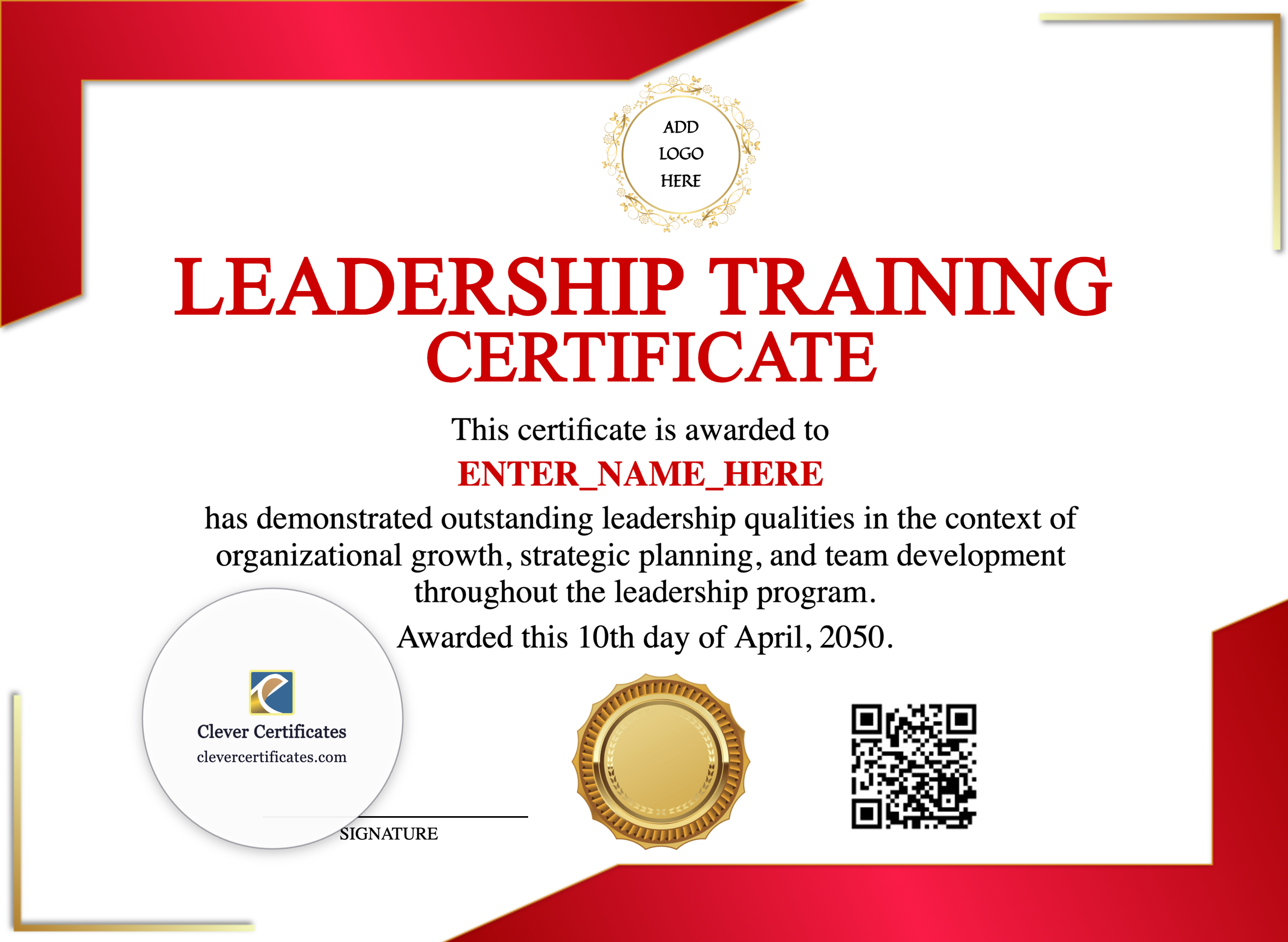 Certificate preview