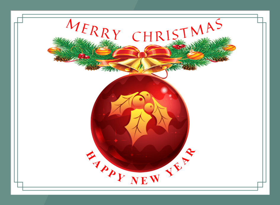 Merry Christmas And New Year