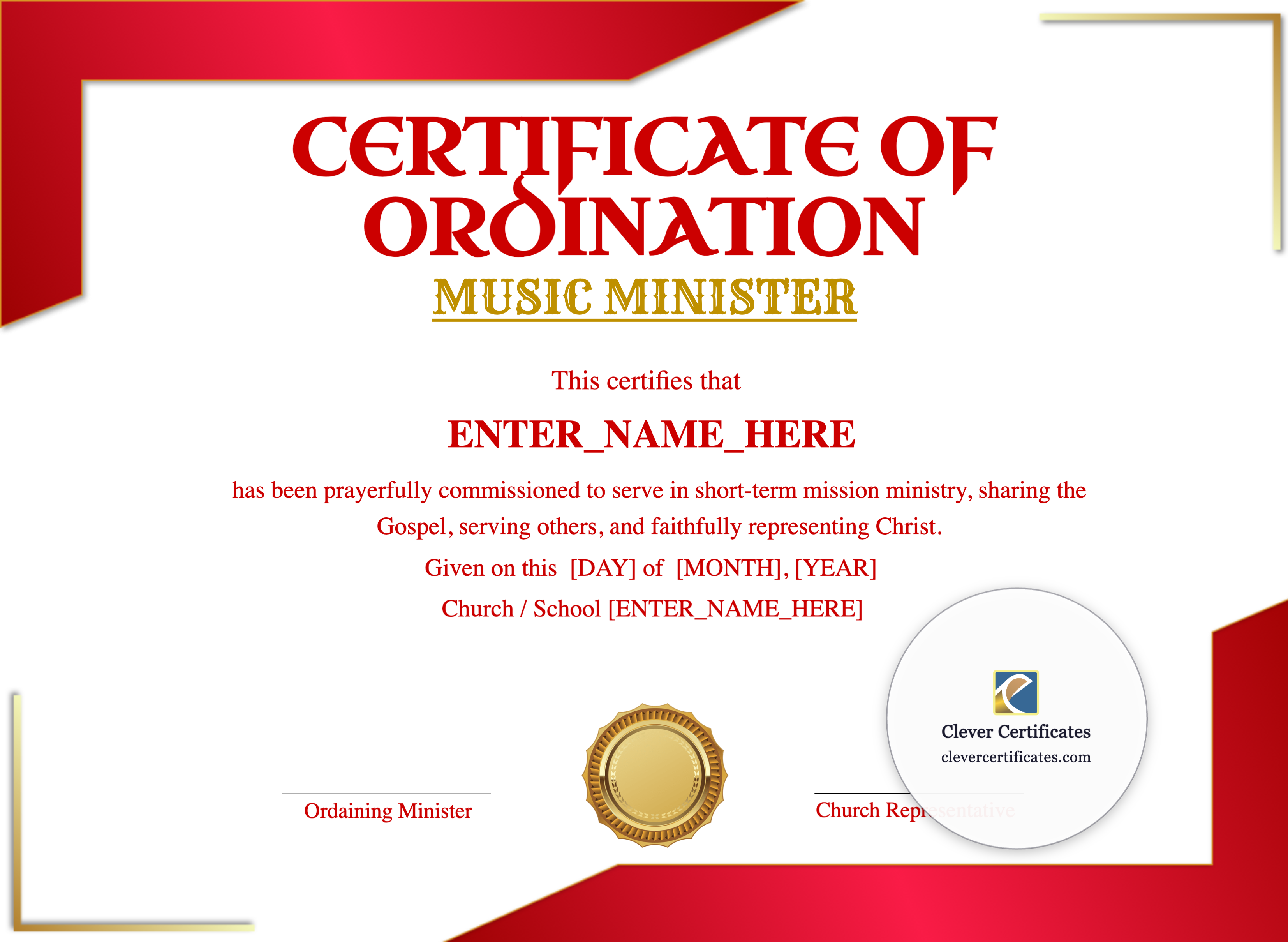 Certificate preview