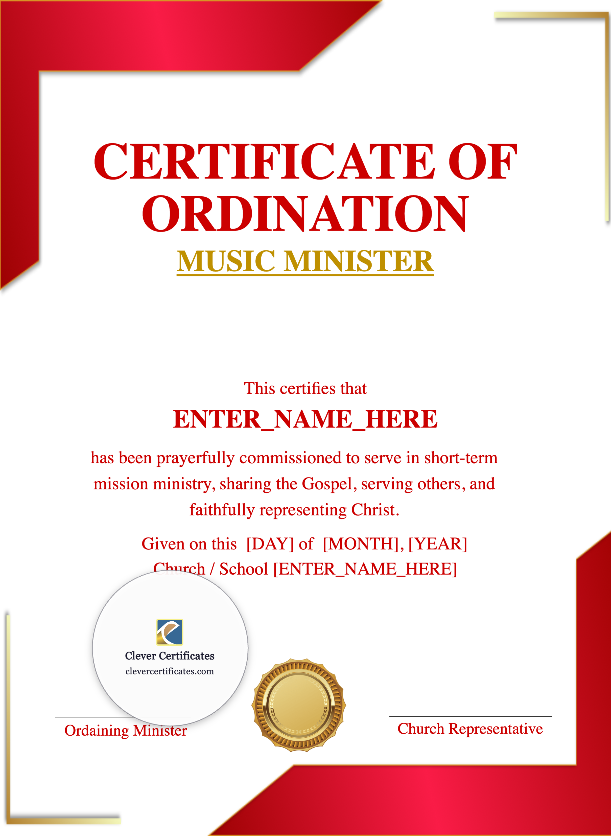 Certificate preview