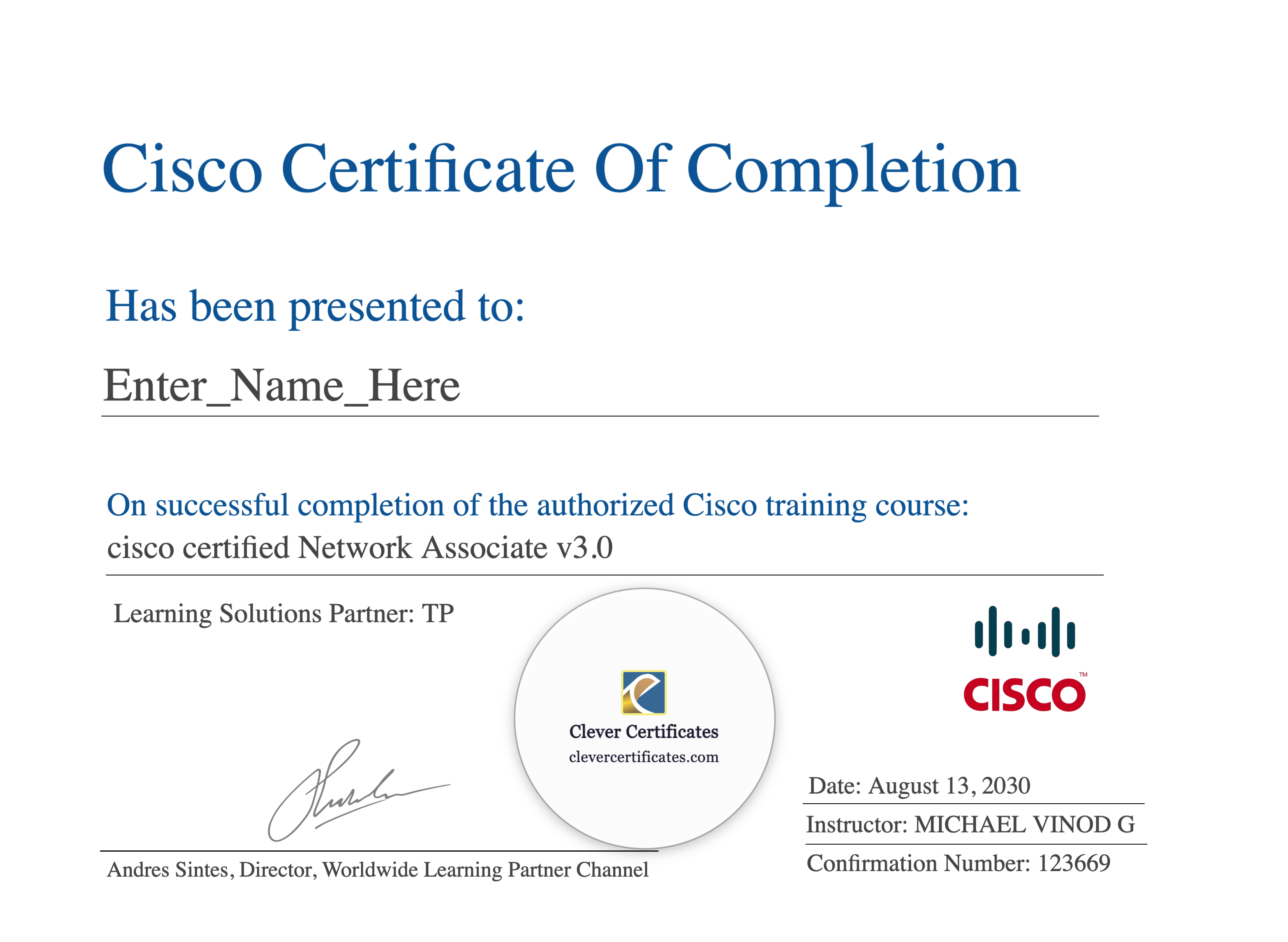 Certificate preview