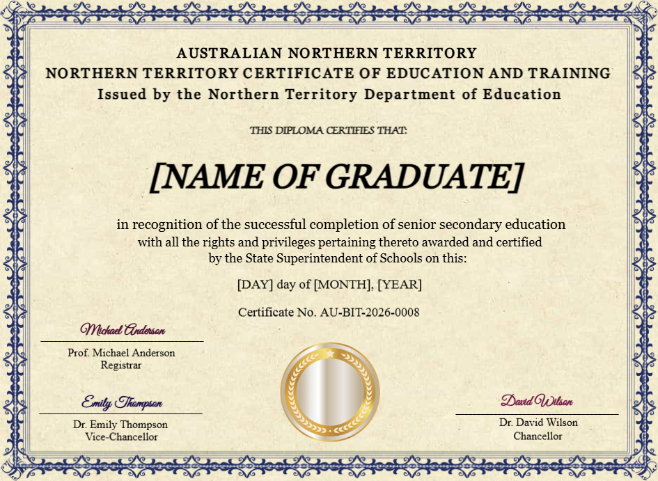 Certificate preview