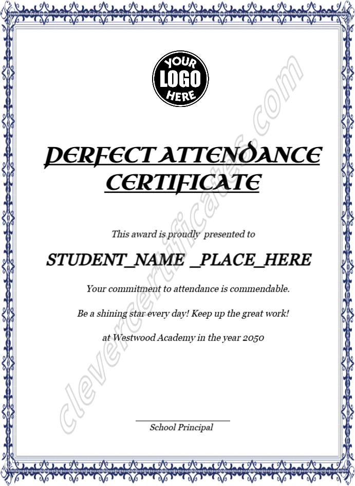 Certificate preview