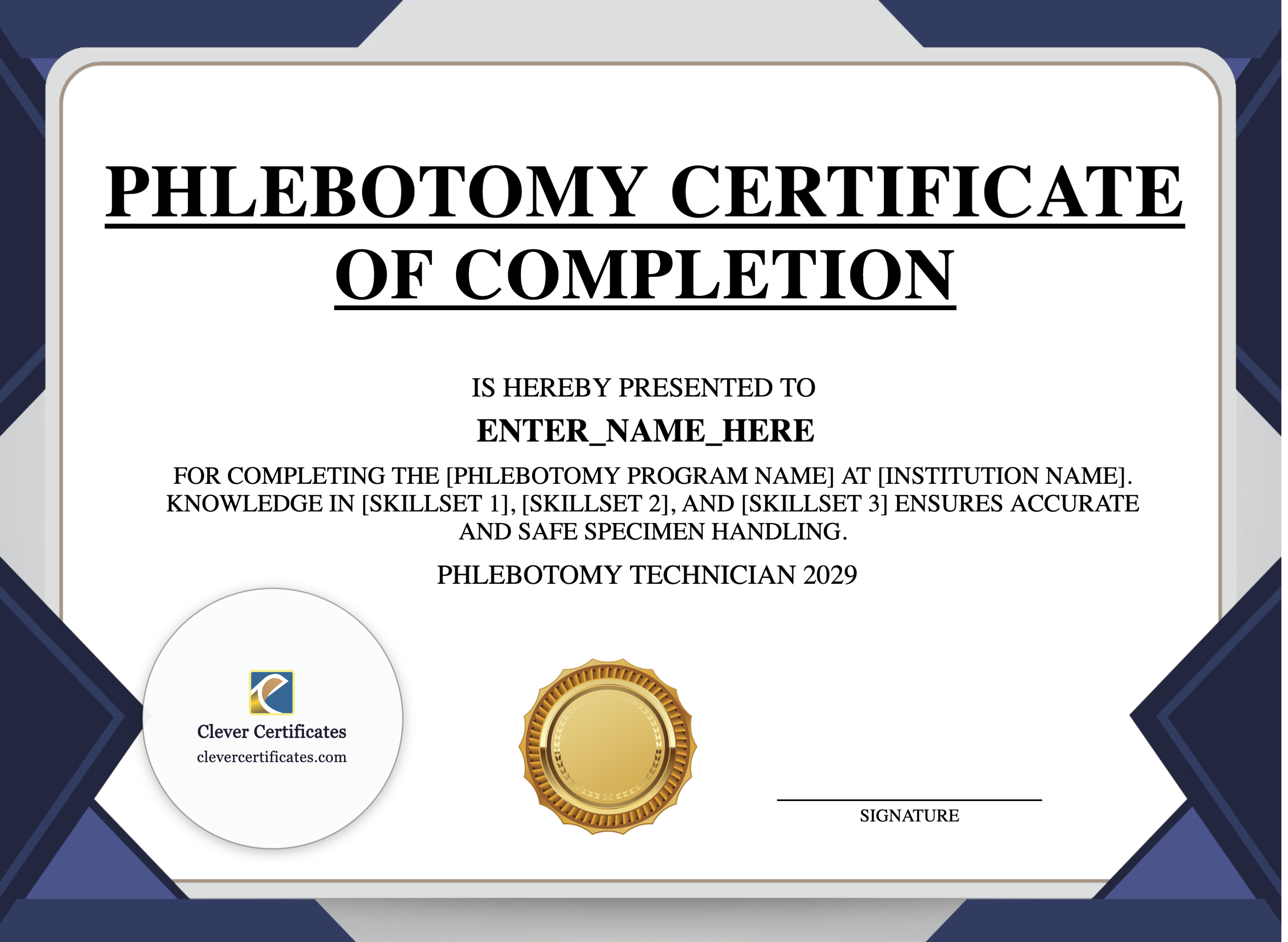Certificate preview