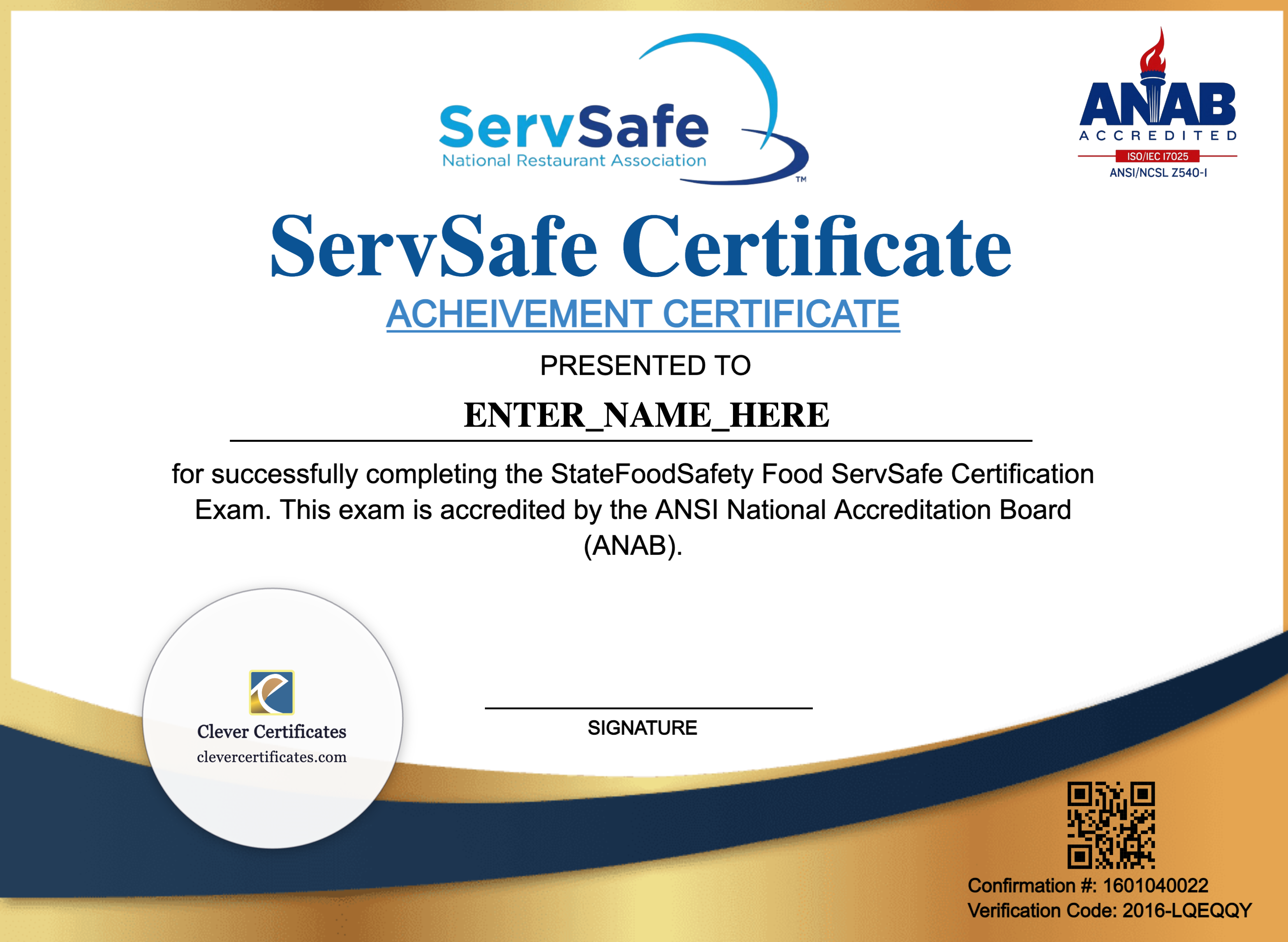 Certificate preview