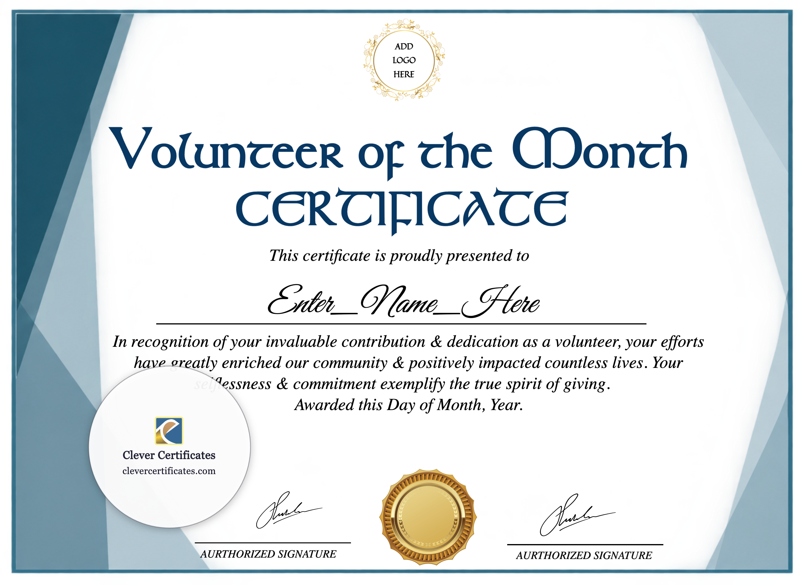Certificate preview
