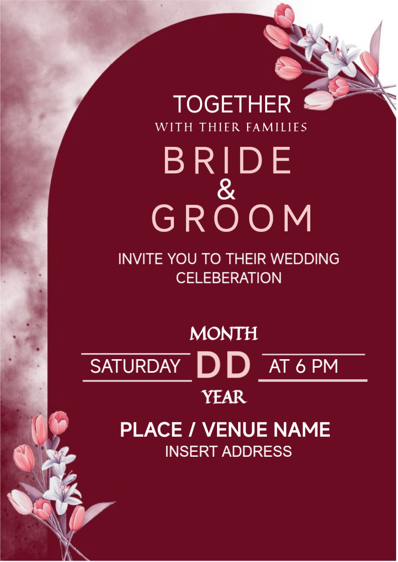 Wedding Design card