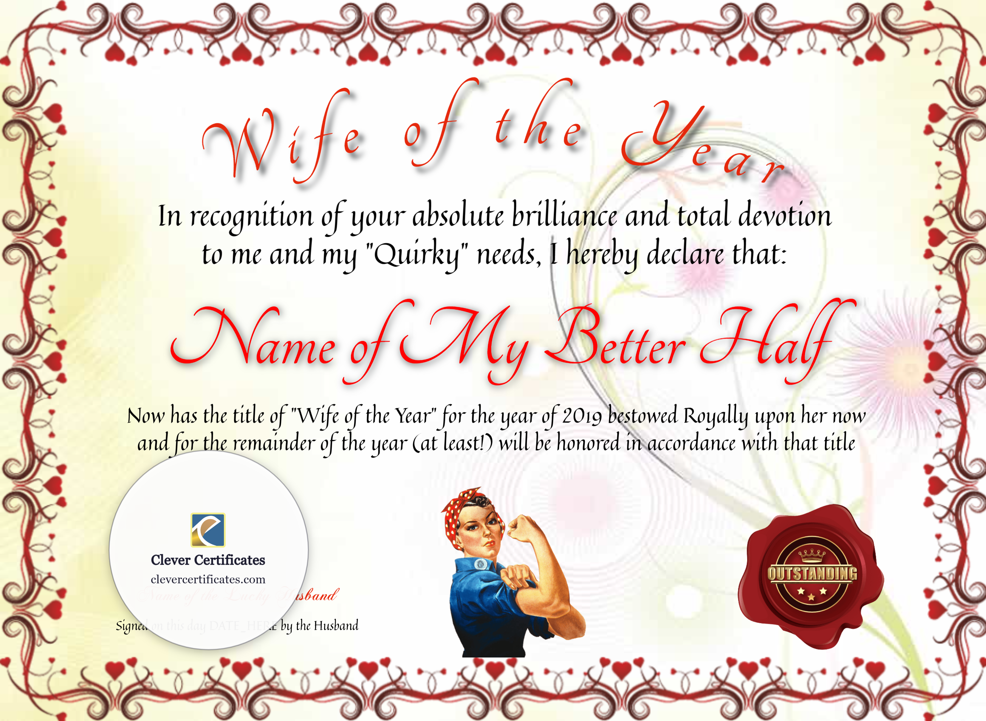 Certificate preview