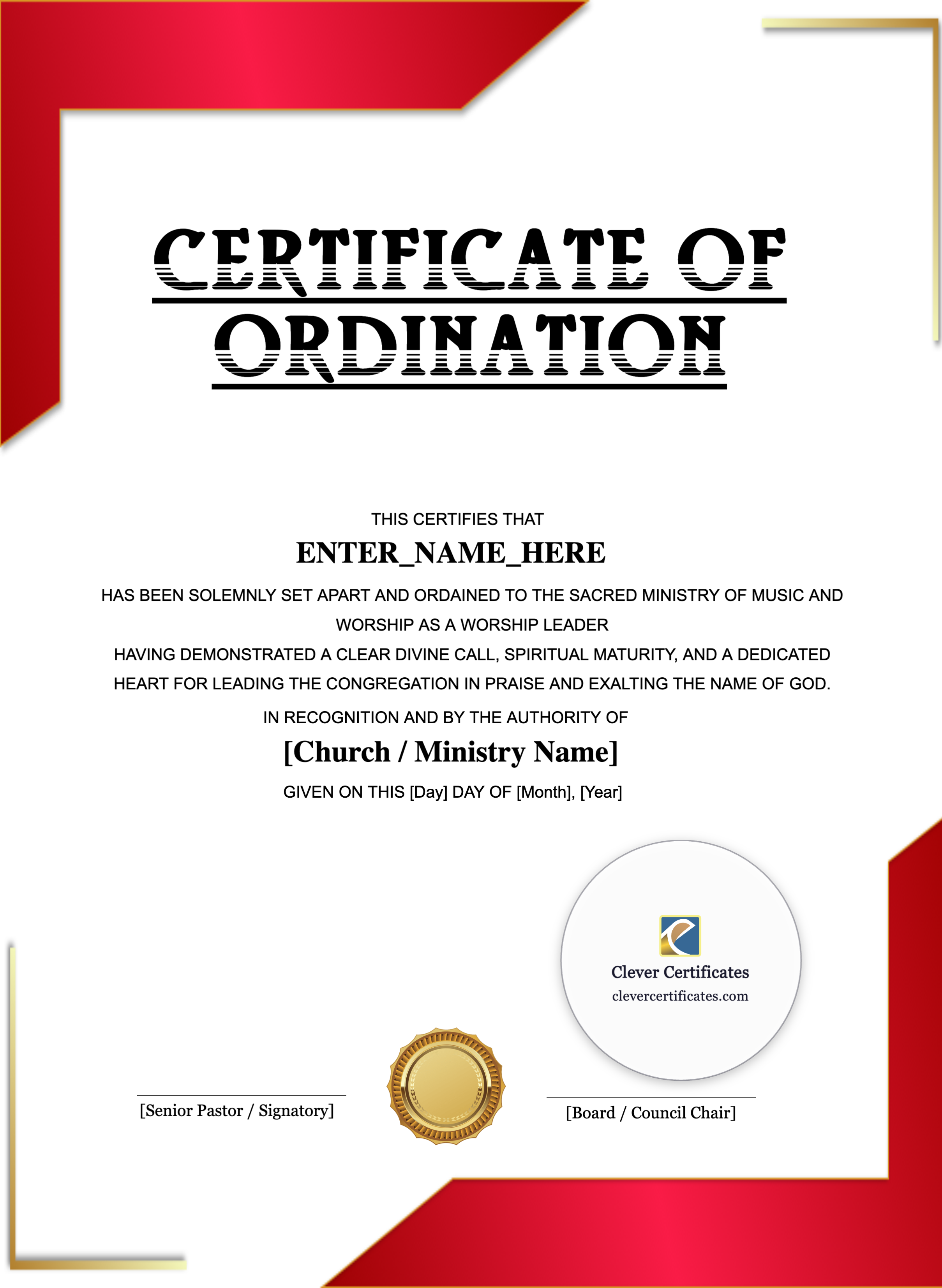 Certificate preview
