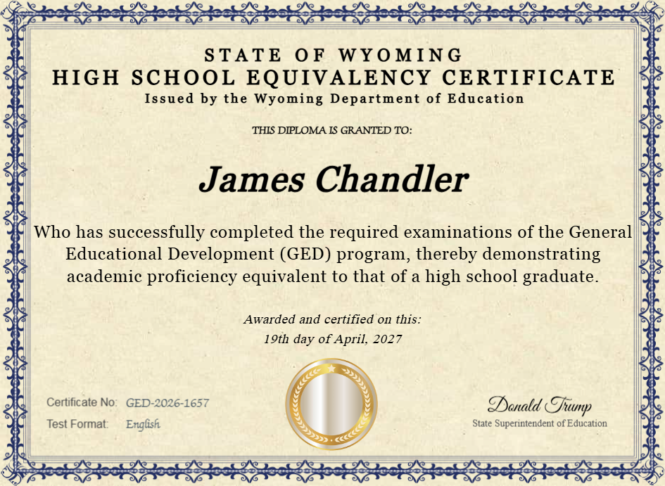 Certificate preview