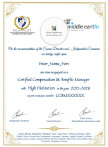 Certified Compensation Benefits Manager