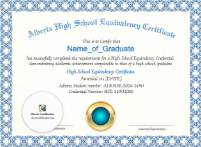 Alberta High School Equivalency Diploma – Landscape