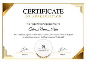 Free Employee Appreciation Certificate