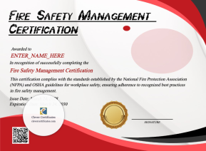 Fire Warden Certificate