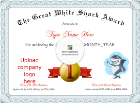 Great White Shark Award