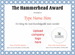 Hammerhead Award