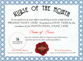 Free Printable Nurse Appreciation Certificate Template