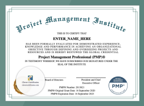 Project Management Professional Certificate