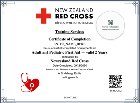 Workplace First Aid Certificate Landscape